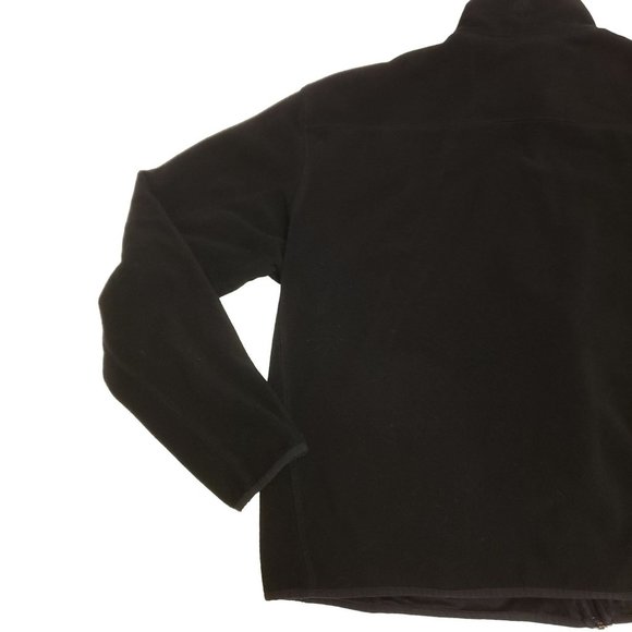 Timberland Fleece Jacket Full Zip Black Men's XXL - Picture 10 of 14